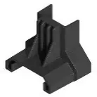 ESDEC - Support d'étrier final noir 