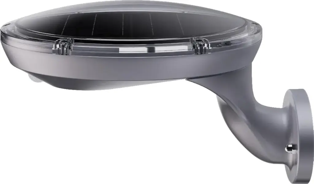 [SLR-T0007.10] Eclairage - Applique solaire gamme Nova (SLR-T0007) (RAL 7016) (2200K, Gris 7016)