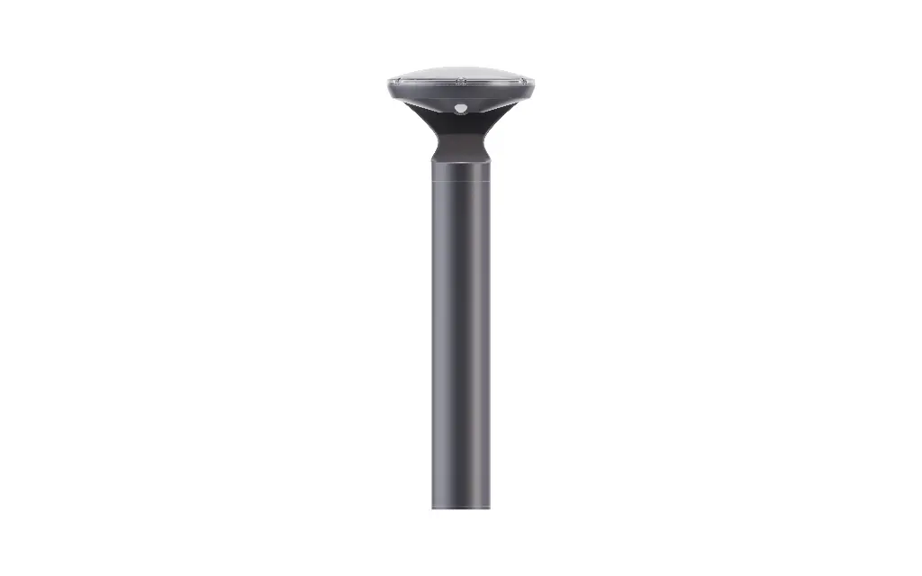 [SLR-T0006.2.1] Eclairage - Borne solaire gamme Apollo  (2200K, Gris 7016)