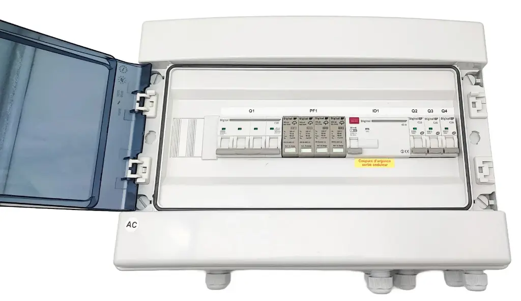 WA - Coffret AC 9kW triphasé