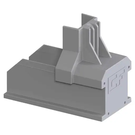 [1008060] ESDEC - Terminaison de rail gris